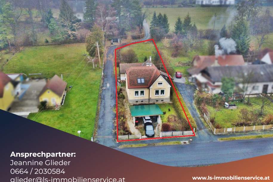 Charmantes Wohnhaus mit modernisiertem Anbau und großem Grundstück in Jennersdorf, Haus-kauf, 215.000,€, 8380 Jennersdorf