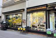 Wiedner Hauptstraße - sanierungsbedürftiges Geschäftslokal mit Auslagen zu vermieten