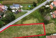 Ebenes Baugrundstück € 159,- Euro pro m² in Hasendorf bei Wagna – sonnige Lage, nach Bedarf erweiterbar, Nähe Leibnitz