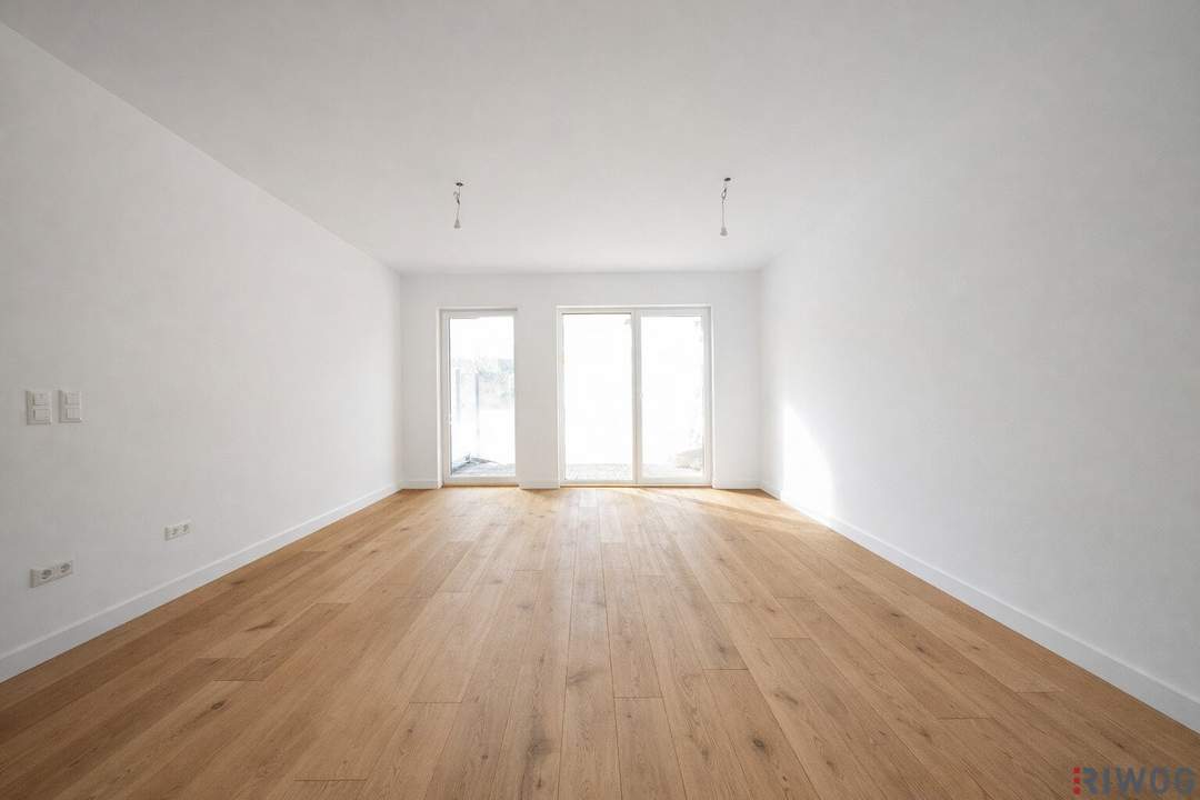 Südseitiger Eigengarten | Erstbezug | 2 Zimmer-Gartenwohnung | ruhiger Innenhof | Luftwärmepumpe | optionaler Tiefgaragenplatz