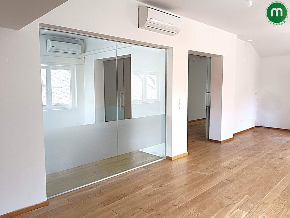 loftartige Wohnung mit kleiner Terrasse im Klagenfurter Zentrum