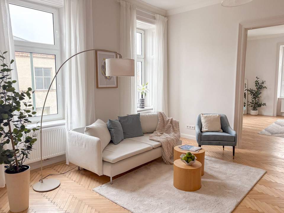 Top sanierte Altbauwohnung Nähe Nußdorfer Platz