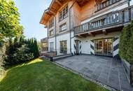 Gartenwohnung mit Bergblick – exklusiver Wohnkomfort