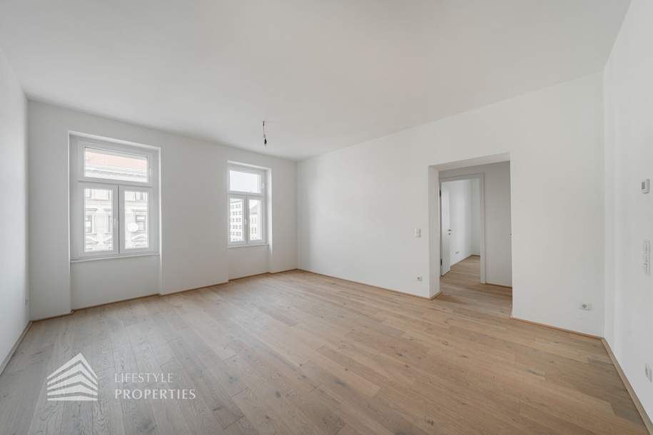 Erstbezug nach Sanierung! Moderne 3-Zimmer Wohnung, Nähe Augarten, Wohnung-kauf, 499.000,€, 1200 Wien 20., Brigittenau