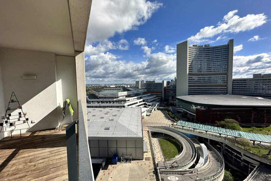 DC-LIVING: Furnished 2 room apartment with loggia (64 m2 total space) ***** free from 01.04.2026 *****, Wohnung-miete, 1.598,00,€, 1220 Wien 22., Donaustadt