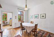 Stilvolles Einfamilienhaus mit Gartenidylle & hohen Räumen