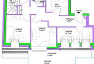 KAUFEN UND DIREKT VERMIETEN - Exklusive 5-Zimmer-Neubau-Maisonette Wohnung – großzügiges Wohnen in 1210 Wien