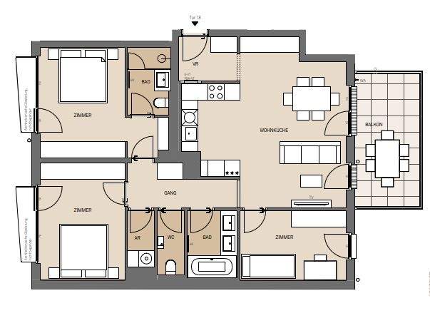 NEUBAU KRANZGASSE 24 | Eigentumswohnungen &amp; Townhouses mit Freiflächen