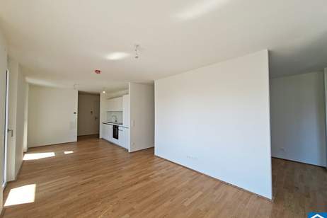 Durchdachte 1,5 Zimmerwohnung mit 12m² Balkonflächen in den PARK FLATS im 3. Bezirk, Wohnung-miete, 957,14,€, 1030 Wien 3., Landstraße