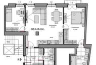 Möblierte 3-Zimmer mit Terrasse in prestigeträchtiger Lage - Inklusive Klimaanlage und PKW-Stellplatz- Hofseitig &amp; Modern