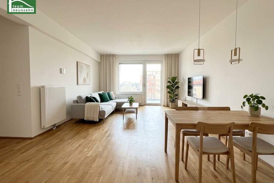 Lichtdurchflutete 3-Zimmer-Wohnung zwischen SCN und Lorettowiese!, Wohnung-miete, 1.345,25,€, 1210 Wien 21., Floridsdorf