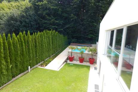 "Wohntraum" Villa mit Pool - Fernblick und direkten Zugang zum Wald, Haus-kauf, 2.250.000,€, 3400 Tulln