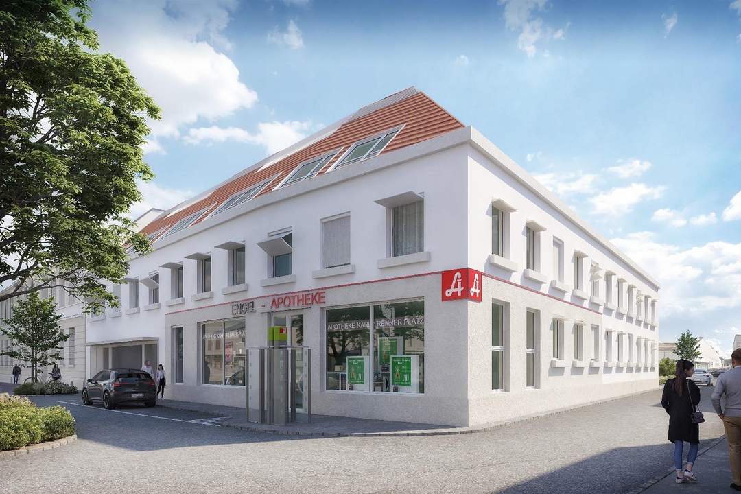 Neubau Erstbezug | Charmante 2-Zimmer-Gartenwohnung mit Terrasse| inkl. 2 Garagenplätze TOP 6