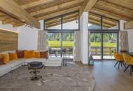 Exklusives Chalet mit Pool unmittelbar am Golfplatz