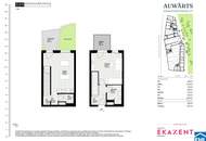 Top-Grundriss | Helle 2,5-Zimmer-Maisonettewohnung