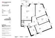 Ausrichtung Nord-Osten – 4-Zimmer-Wohnung – hochwertige Ausstattung – gekühlt