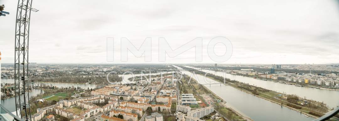 Studio mit Top-Ausblick in Donaunähe