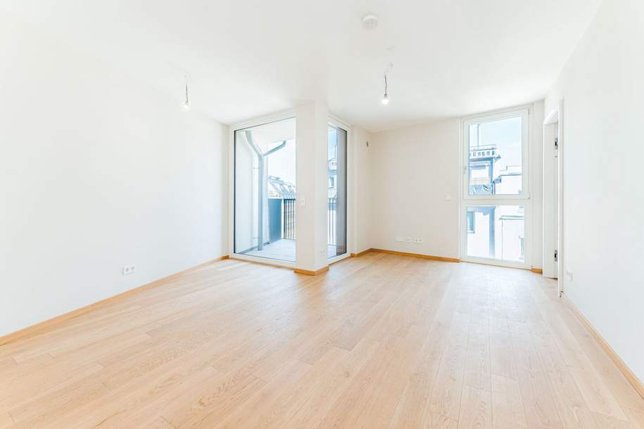 Erstbezug! Nähe U6/U4! Helle 2-Zimmer-Wohnung mit Loggia zu vermieten!, Wohnung-miete, 1.190,00,€, 1120 Wien 12., Meidling