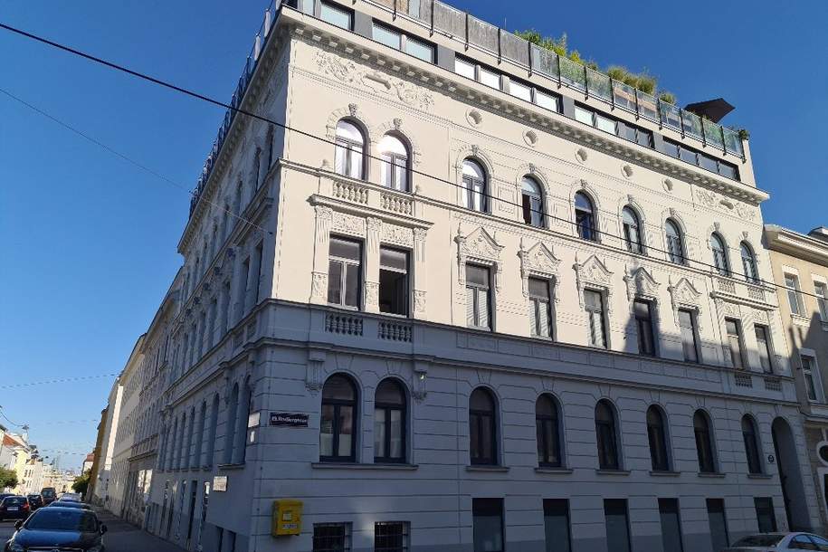 Herrliche Dachgeschosswohnung mit großer Terrasse - Nähe Krottenbachstraße!, Wohnung-miete, 1.299,24,€, 1190 Wien 19., Döbling