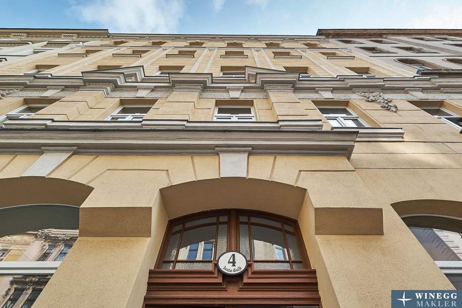 Weitblick: Altbauwohnung mit schönem Ausblick!, Wohnung-kauf, 329.000,€, 1050 Wien 5., Margareten