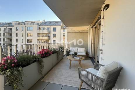 BEIM DONAUUFER: Schöne Familienwohnung im Erstbezug mit zwei Balkonen, Wohnung-kauf, 527.800,€, 1210 Wien 22., Donaustadt