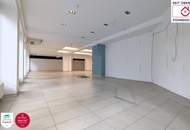 Vielseitiges Geschäftslokal mit ca. 375 m² | Ecklage | 15 m Fensterfront | 2 Eingänge | Klimaanlage