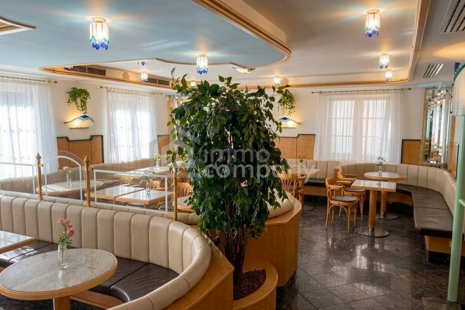 Vielseitige Gastronomie mit Wohnung, Produktion, Garten & Terrasse in Mödling mit 500m², Gewerbeobjekt-miete, 6.750,00,€, 2340 Mödling