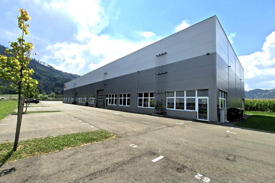 Voll vermietete Produktions- und Gewerbehallen auf Baurecht für 100 Jahre, Gewerbeobjekt-kauf, 10.800.000,€, 8700 Leoben