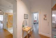 Exklusive Altbauwohnung mit hofseitigem Schlafzimmer und kleinem Balkon