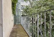 Helle Wohnung mit Balkon auf ganzer Etage zzgl. Rohdachboden, Nähe Einsiedlerpark