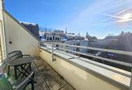 DACHGESCHOSS - TERRASSE MIT ca.7,45m² - GRÜNBLICK - SÜD-AUSRICHTUNG - RUHIG - HETZENDORF - MIETE INKLUSIVE GARAGENPLATZ