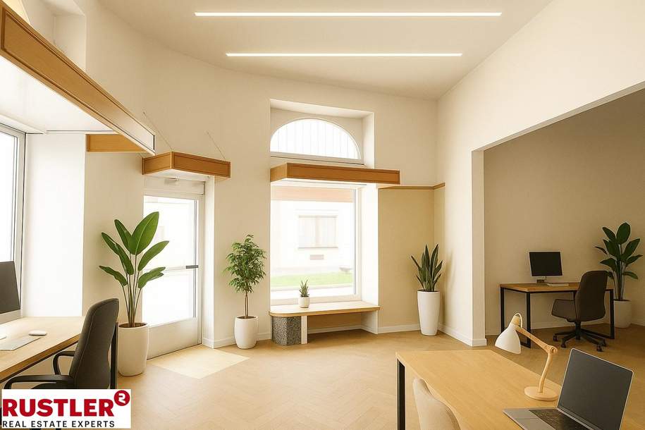 Bürofläche mit Loft-Charakter, Gewerbeobjekt-miete, 2.650,00,€, 1170 Wien 17., Hernals