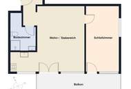 Cityliving pur – 2 Zimmer mitten in der Stadt Dornbirn