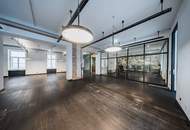 Topmodernes, loftartiges Open Space Büro auf zwei Ebenen mit Terrasse im Telegraf 7 zu mieten