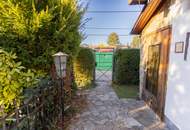 Alte Donau: Kleingartengrundstück mit Altbestand und Entwicklungspotenzial