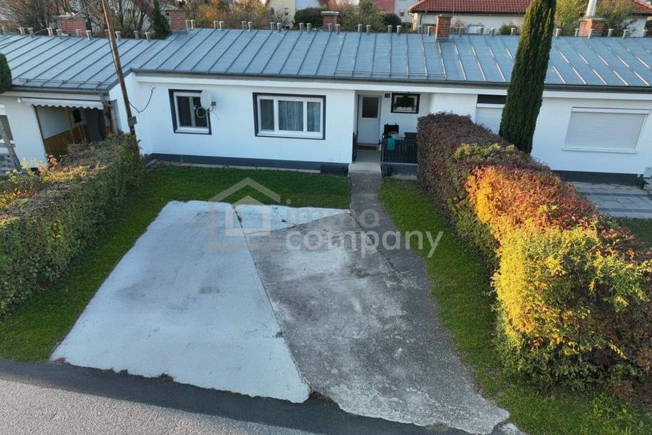 Nicht zu groß, nicht zu klein - Miethaus mit 3 Zimmer und 75m² Wohnfläche in Mannersdorf/Leithagebirge, Haus-miete, 1.100,01,€, 2452 Bruck an der Leitha