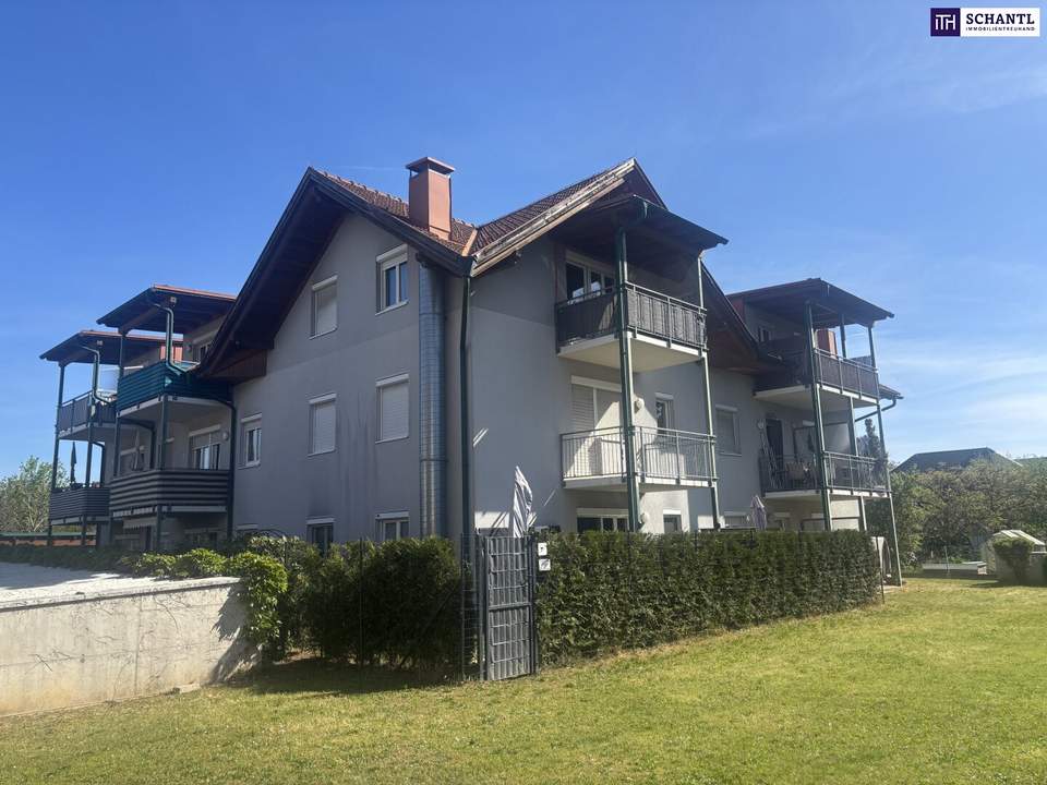 ++ TOP ANLEGERWOHNUNG in BESTLAGE WETZELSDORF++ DG-WOHNUNG mit BALKON, WFL 46,8 m² und TIEFGARAGENPLATZ ++