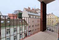 Top-City-Lage mit großem SÜD-Balkon - nähe Bahnhof Meidling!