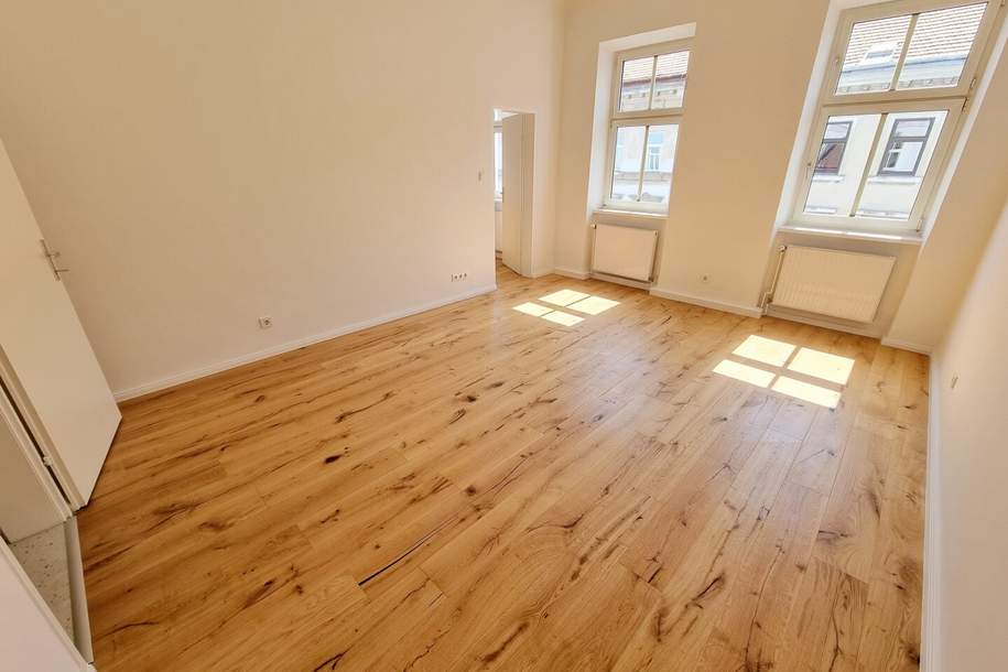 Altbauflair clever geplant - 3 Zimmer in kompakter Größe! Entzückende Altbauwohnung + Traumhaft schönes Haus + Perfekte Infrastrukur und Anbindung + Neue Einbauküche! Jetzt zugreifen!, Wohnung-kauf, 299.000,€, 1200 Wien 20., Brigittenau