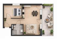 Neubau: 2-Zimmerwohnung mit Stellplatz und Panoramablick in Imst!