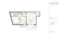 Moderner Neubau im Dachgeschoss – 3-Zimmer-Wohnung mit Freifläche