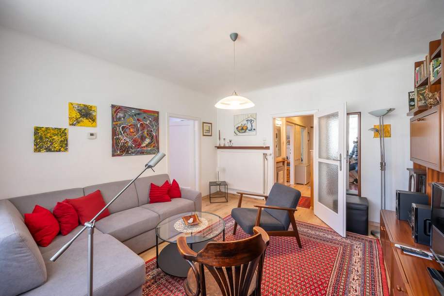 Entzückende 2 Zimmer &amp; separate Küche | wunderschöne Grünruhelage | sofort einziehen oder vermieten!, Wohnung-kauf, 199.000,€, 1130 Wien 13., Hietzing