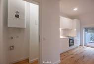 Sanierter Altbau mit modernem Neubau