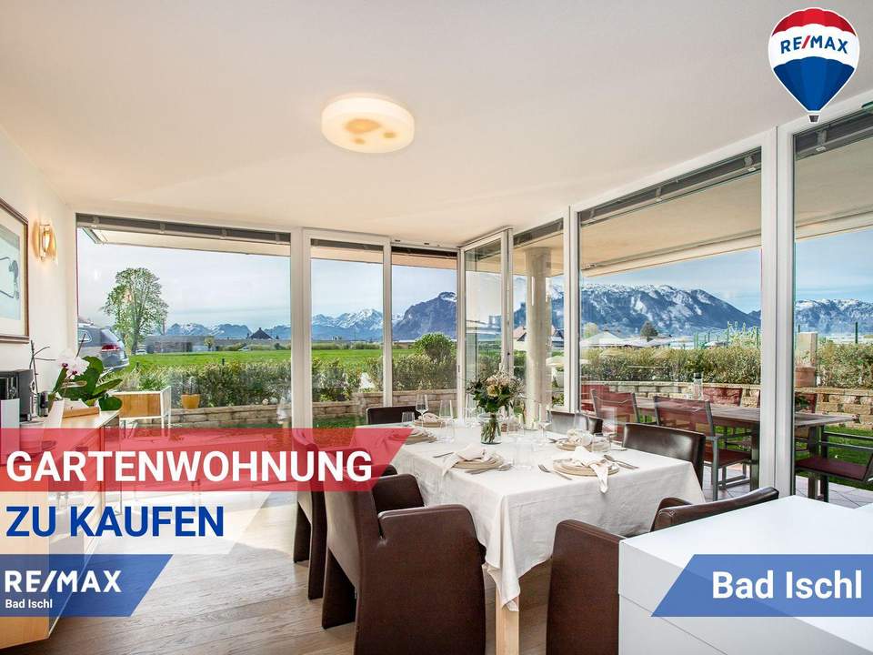 PREISUPDATE! – Stylische Gartenwohnung mit 4 Zimmern in bester Lage von Salzburg