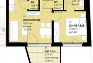 || Neubau || 2-Zimmer Wohnung mit Balkon || Nahe Innerer Stadt ||