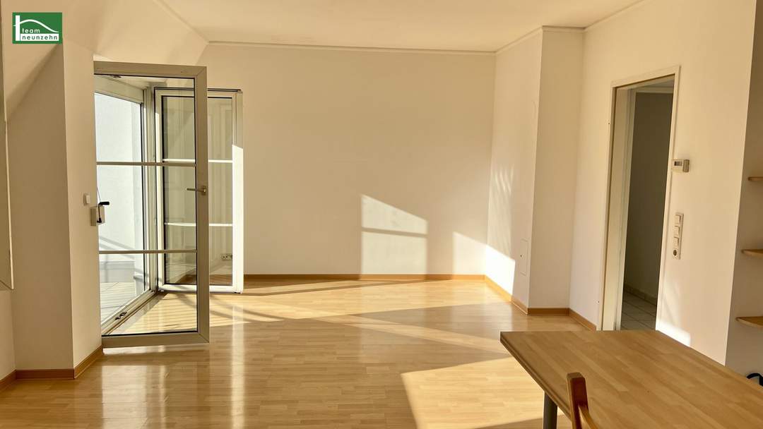 Gute DG Wohnung, 50m² in Baden, bei LKH – Balkon &amp; großer Keller mit ca. 14m² - nur 198.000€! (Kfz-Stellplatz extra). - WOHNTRAUM