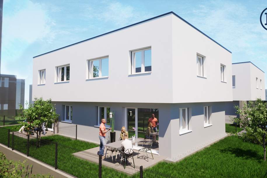 Tolle Doppelhaushälfte im 22. Bezirk, Haus-kauf, 599.900,€, 1220 Wien 22., Donaustadt