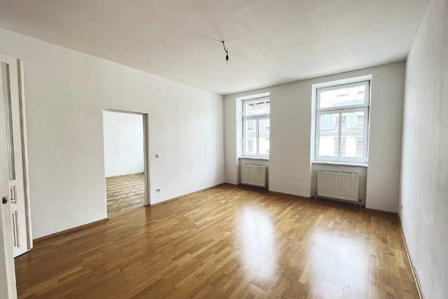 Altbauwohnung mit 2 Zimmern in Ruhelage im 3. Bezirk, Wohnung-miete, 837,64,€, 1030 Wien 3., Landstraße