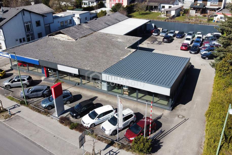 TOP-LAGE! AUTOHAUS IN SEHR GUTER VEKEHRSLAGE, Gewerbeobjekt-legalform.mietkauf, 850.000,€, 4600 Wels(Stadt)