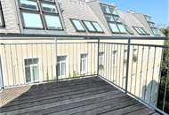 WASAGASSE, FERNBLICK, sonniges 92 m2 Dachgeschoß mit 6 m2 Balkon, 3 Zimmer, Wohnküche, 2 Bäder, Parketten